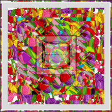 Carica l'immagine nel visualizzatore di Gallery, Foulard in seta linea Tulips