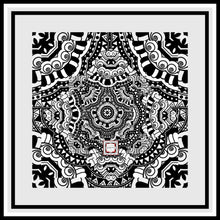Carica l'immagine nel visualizzatore di Gallery, Foulard in seta  linea Multi grafica