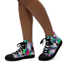 Load image into Gallery viewer, Women’s high top canvas shoes Laila Lago & C. by I.A.