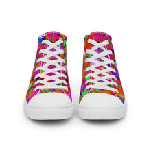 Carica l'immagine nel visualizzatore di Gallery, Women’s high top canvas shoes Laila Lago & C. by I.A.