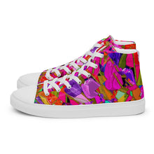 Carica l'immagine nel visualizzatore di Gallery, Women’s high top canvas shoes Laila Lago & C. by I.A.
