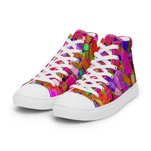 Carica l'immagine nel visualizzatore di Gallery, Women’s high top canvas shoes Laila Lago & C. by I.A.