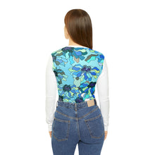 Load image into Gallery viewer, Women's Long Sleeve V-neck Shirt (AOP) Laila Lago & C. by I.A.