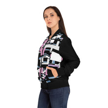 Carica l'immagine nel visualizzatore di Gallery, Women's Bomber Jacket (AOP)Laila Lago & C. by Iannilli Antonella