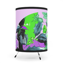 Carica l'immagine nel visualizzatore di Gallery, Tripod Lamp with High-Res Printed Shade, US/CA plug Laila Lago & C. by Iannilli Antonella