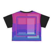 Carica l'immagine nel visualizzatore di Gallery, AOP Crop Tee Laila Lago & C. by Iannilli Antonella