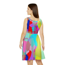 Load image into Gallery viewer, Women's Skater Dress stampa Laila Lago & C. by I.A.