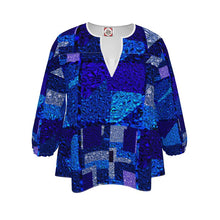 Carica l'immagine nel visualizzatore di Gallery, Elegante blusa linea Ricami