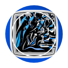 Load image into Gallery viewer, Panchetto con stampa artistica linea I fluttuanti