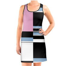 Load image into Gallery viewer, Elegante abito linea Il mare dentro