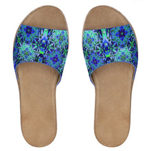 Load image into Gallery viewer, Sandali in pelle linea Floreal ( Fatta a mano da esperti pellettieri )