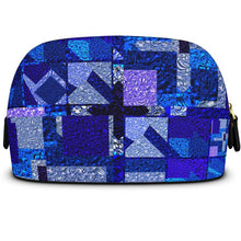 Carica l'immagine nel visualizzatore di Gallery, Borsa per il Make Up in pelle  linea Ricami