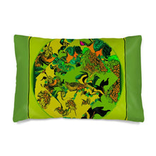 Carica l'immagine nel visualizzatore di Gallery, Elegante federa in seta  linea Il paradiso segreto