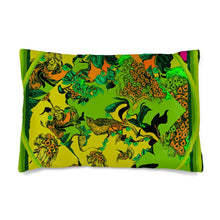 Carica l'immagine nel visualizzatore di Gallery, Elegante federa in seta  linea Il paradiso segreto