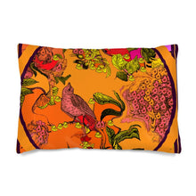 Carica l'immagine nel visualizzatore di Gallery, Elegante federa in seta  linea Il paradiso segreto