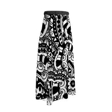 Carica l'immagine nel visualizzatore di Gallery, Gonna lunga linea Multi grafica