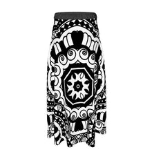 Carica l'immagine nel visualizzatore di Gallery, Gonna lunga linea Multi grafica