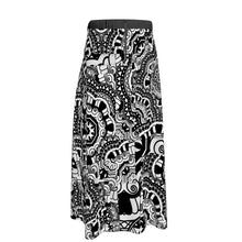 Carica l'immagine nel visualizzatore di Gallery, Gonna lunga linea Multi grafica