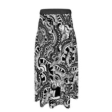 Carica l'immagine nel visualizzatore di Gallery, Gonna lunga linea Multi grafica