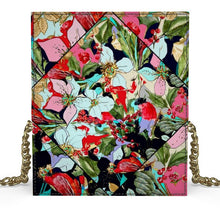 Load image into Gallery viewer, Borsa in pelle  linea I fiori ( Realizzata a mano da esperti pellettieri )