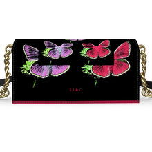 Load image into Gallery viewer, Borsa elegante in pelle linea Farfalle