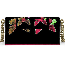 Load image into Gallery viewer, Borsa elegante in pelle linea Farfalle