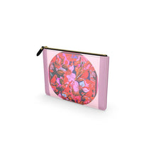 Load image into Gallery viewer, Borsetta in pelle linea I FIORI ENTRA NEL SOGNO (Fatta a mano su ordinazione)