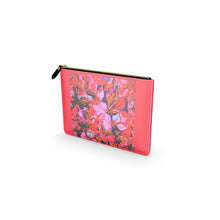 Load image into Gallery viewer, Borsetta in pelle I FIORI ENTRA NEL SOGNO (Fatta a mano su ordinazione)