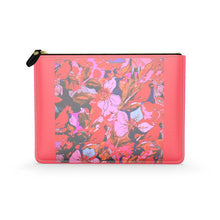 Load image into Gallery viewer, Borsetta in pelle I FIORI ENTRA NEL SOGNO (Fatta a mano su ordinazione)