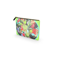 Load image into Gallery viewer, Borsetta in pelle I FIORI ENTRA NEL SOGNO (Fatta a mano su ordinazione)