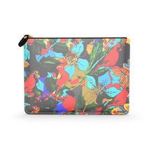 Load image into Gallery viewer, Borsetta in pelle I FIORI ENTRA NEL SOGNO (Fatta a mano su ordinazione)