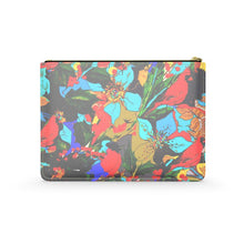 Load image into Gallery viewer, Borsetta in pelle I FIORI ENTRA NEL SOGNO (Fatta a mano su ordinazione)