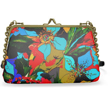 Load image into Gallery viewer, Borsa in pelle linea I FIORI ENTRA NEL SOGNO (Fatte a mano su ordinazione)