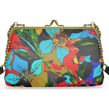 Load image into Gallery viewer, Borsa in pelle linea I FIORI ENTRA NEL SOGNO (Fatte a mano su ordinazione)