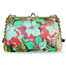 Load image into Gallery viewer, Borsa in pelle linea I FIORI ENTRA NEL SOGNO (Fatte a mano su ordinazione)