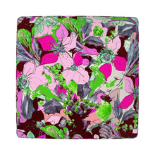 Load image into Gallery viewer, Sgabello con stampa artistica linea I fiori