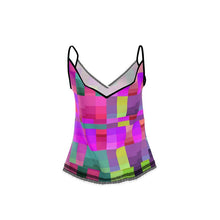 Carica l'immagine nel visualizzatore di Gallery, Top elegante con bordo in pizzo linea Cogli l' attimo