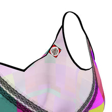 Carica l'immagine nel visualizzatore di Gallery, Top elegante con bordo in pizzo linea Cogli l' attimo