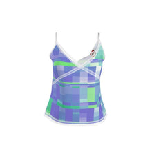 Carica l'immagine nel visualizzatore di Gallery, Top elegante con bordo in pizzo linea Cogli l' attimo