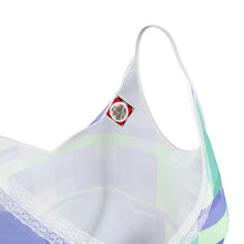 Carica l'immagine nel visualizzatore di Gallery, Top elegante con bordo in pizzo linea Cogli l' attimo