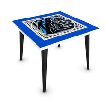 Carica l'immagine nel visualizzatore di Gallery, Tavolino con stampa artistica linea I fluttuanti