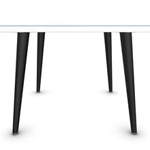 Carica l'immagine nel visualizzatore di Gallery, Tavolino con stampa artistica linea I fluttuanti