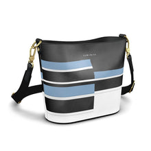 Carica l'immagine nel visualizzatore di Gallery, Secchiello in pelle linea Il mare dentro