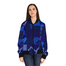 Carica l'immagine nel visualizzatore di Gallery, Women's Bomber Jacket (AOP) Laila Lago & C. by Iannilli Antonella