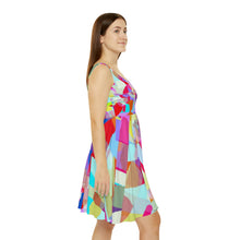 Load image into Gallery viewer, Women's Skater Dress stampa Laila Lago & C. by I.A.