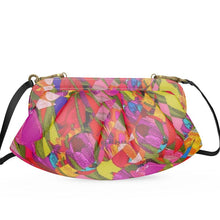 Carica l'immagine nel visualizzatore di Gallery, Borsa in pelle a tracolla linea Tulips