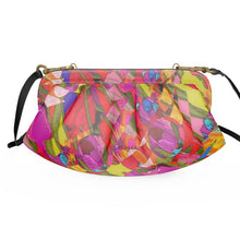 Carica l'immagine nel visualizzatore di Gallery, Borsa in pelle a tracolla linea Tulips