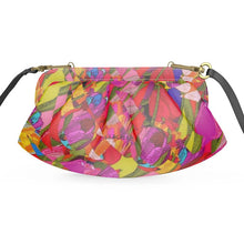 Carica l'immagine nel visualizzatore di Gallery, Borsa in pelle a tracolla linea Tulips