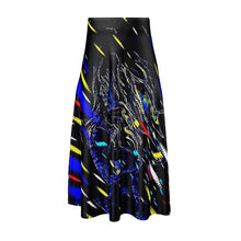 Carica l'immagine nel visualizzatore di Gallery, Gonna lunga in seta linea La strada delle fiabe