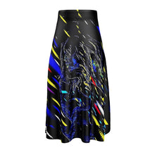 Carica l'immagine nel visualizzatore di Gallery, Gonna lunga in seta linea La strada delle fiabe